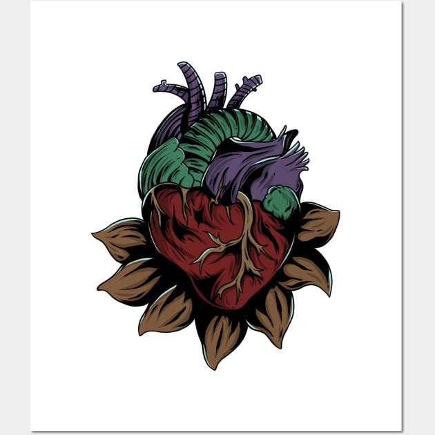 Heart attack Wall Art by 995dsgn